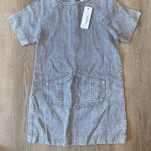 NWT denim striped dress Gymboree 3T